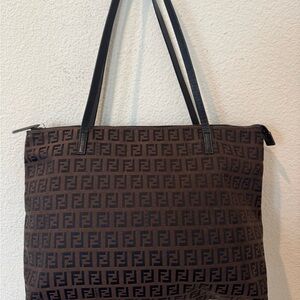 Fendi Brown Tote Bag